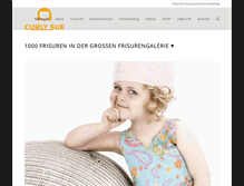 Tablet Screenshot of friseur-frisuren.com
